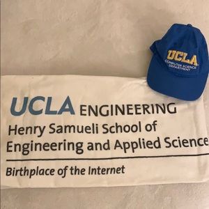 UCLA Engineering Towel and Computer Science Hat